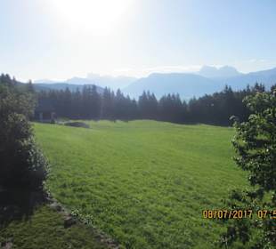 Blick auf die Dolomiten