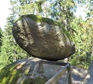 Rundgang durch das Felsenlabyrinth Luisenburg