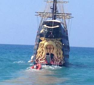 Ausflug mit dem Piratenschiff