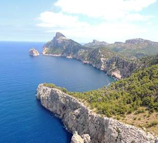 Cudowny widok  z półwyspu Formentor
