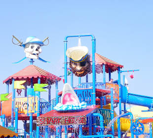 Teil der Rutschanlage