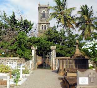 Poudre D'or im Januar 2016 (Kirche und Friedhof)