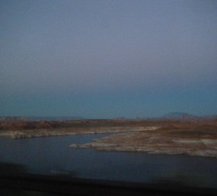 Lake Powell bei Dämmerung
