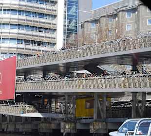 Fahrradaufbewahrung beim Bahnhof