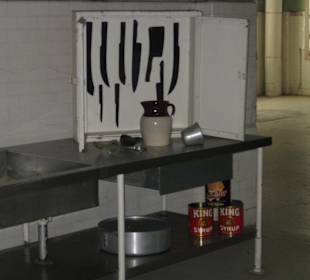 Messerbrett in der Küche