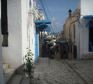 In den kleinen Gassen der Medina