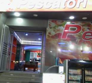 Der Pizza Laden von Außen 