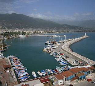 Ausblick von der roten Burg
