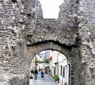 The Roman Gate  can still be seen today
