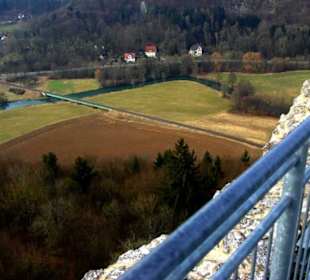 Unten die Wiesent