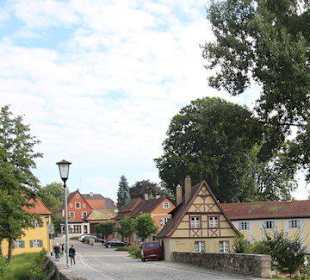 Zufahrt zum Rothenburger Tor
