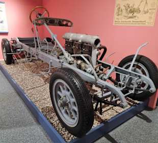 Altes Chassis im Stadtmuseum