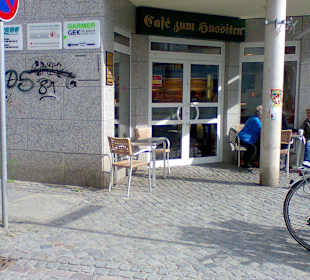 Café zum Hussiten - Eingang