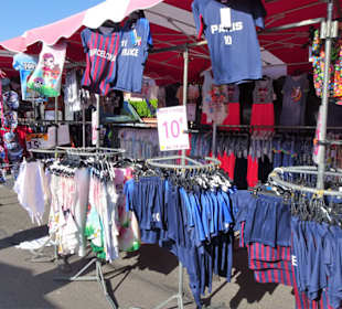 Impressionen vom Wochenmarkt Saint-Cyprien-Plage