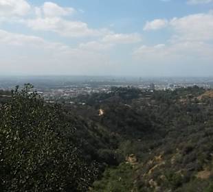 Blick auf LA vom Griffith Park