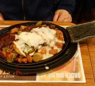 Grausig fettiges Essen