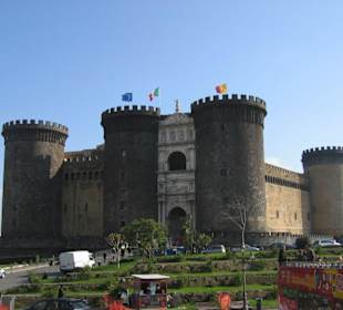 Start der Busfahrt in Neapel