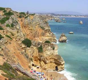 Klippen ca. 2 km entfernt von  Lagos