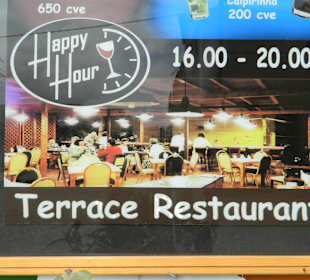 Fantastisches Essen mit Ausblick