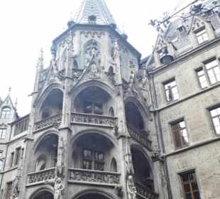 Neues Rathaus: im Innenhof