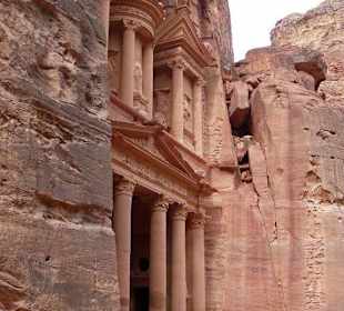 Von Dahab nach Petra/Jordanien