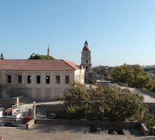 Rhodos - Hodinová věž - pohledy na město