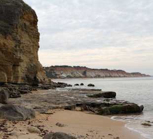 Felsformation Richtung Villamoura