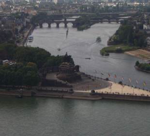 Deutsches Eck in Koblenz