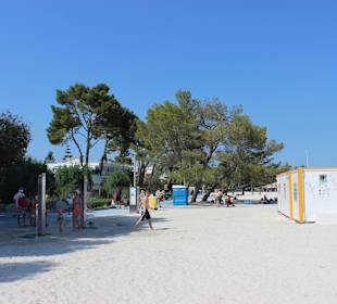 Naheliegender Strand