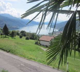 Peglio, Blick auf den See