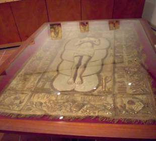 Christus auf dem Grabtuch