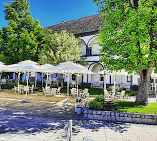 Kastell Stegersbach Terrasse