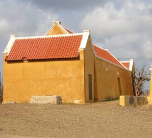 Rekonstruierte Nebengebäude des Landhuis Kenepa