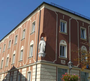 Bei einem Stadtbummel durch Bad Kötzting