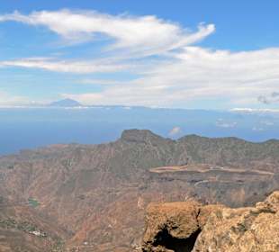 Blick nach Teneriffa