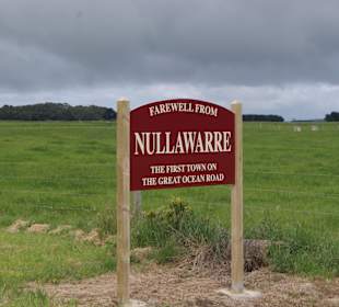 Nullawarre,1.westlicher Ort an der GOR