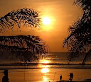 Sonnenuntergang Legian Beach