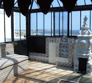 Arbeitsraum mit Blick auf das Meer