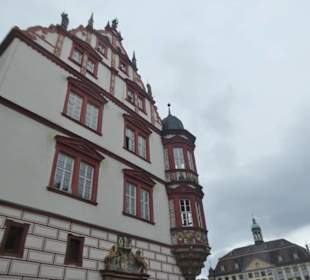 Das Stadthaus am Marktplatz von Coburg
