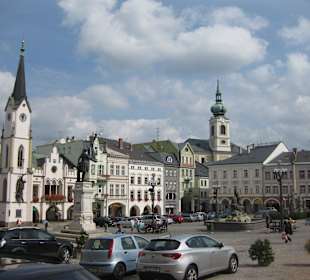 Der Marktplatz von Trutnov