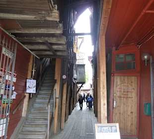 "Bryggen" in Bergen (Juli 2013)