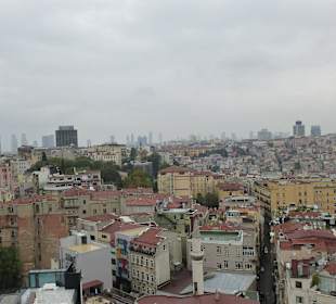 Hoch über der Stadt