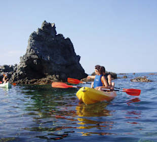 Excursión familiar en kayak Cap de Creus
