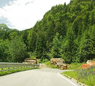 Juli Auffahrt bei Königswetter