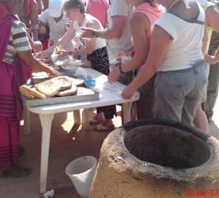 Essen auf der Kameltour