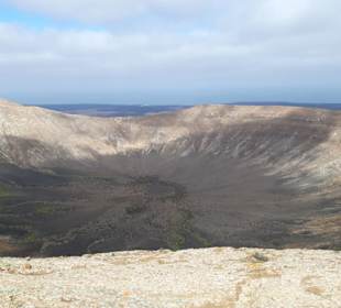Caldera Blanca im Timanfaya Nationalpark