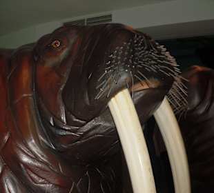 Lebensgroße Exponate