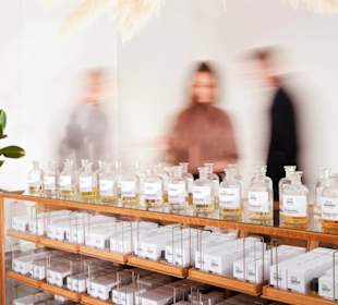 Puristisch, elegante, klar strukturierte Düfte für