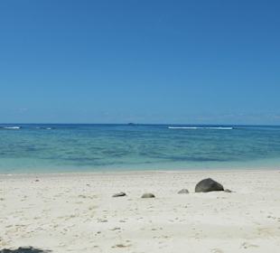 Strand auf der Insel Moyenne