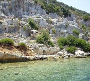 Auf der Suche nach der versunkenen Stadt Simena